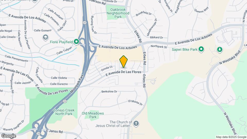 1964 Olivewood Ct Map and Location Details