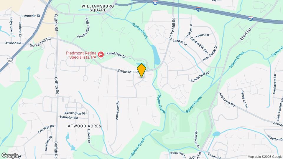 2612 Woodington Dr Map and Location Details
