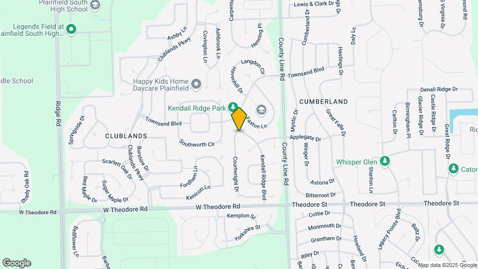 1844 Courtwright Dr Map and Location Details