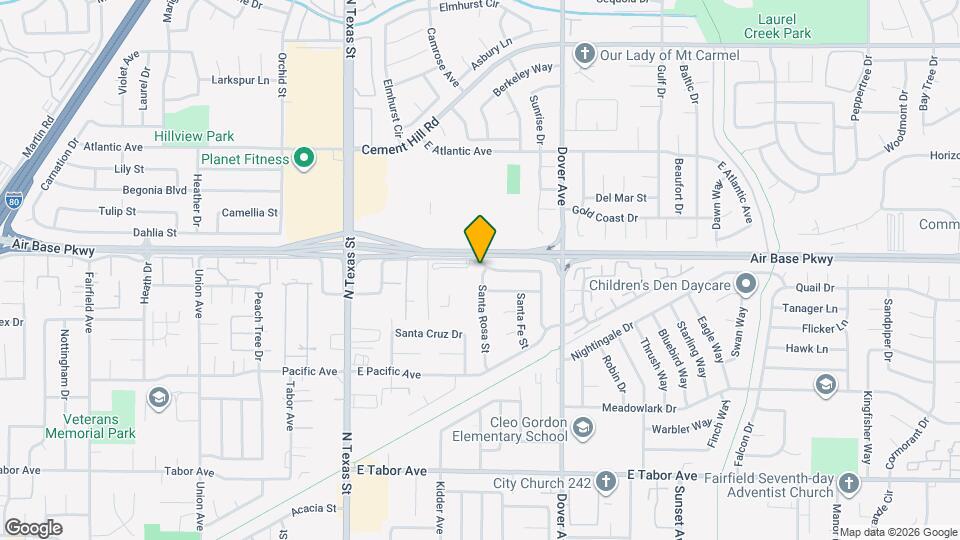 341 E Alaska Ave Map and Location Details