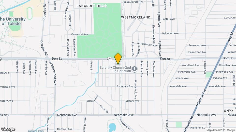 1133 Parkside Blvd Map and Location Details