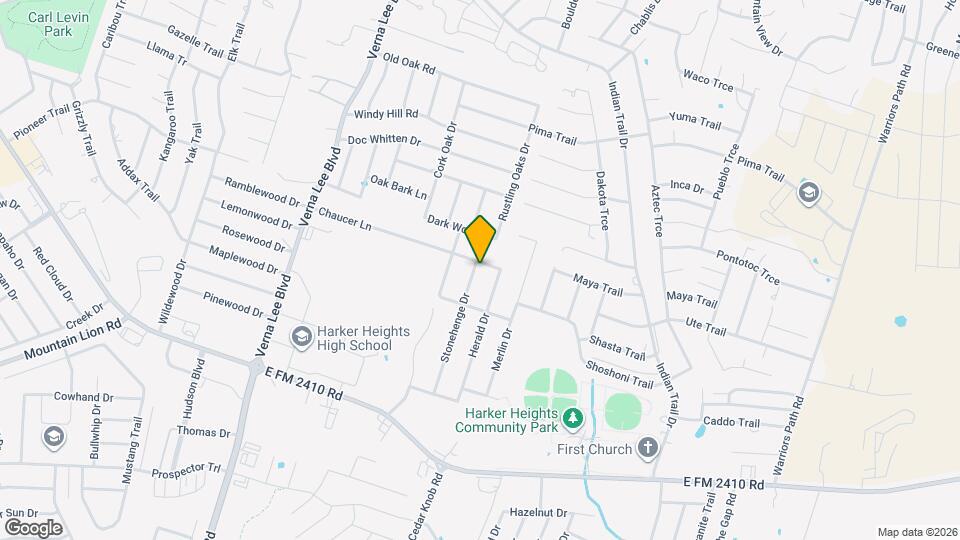 1903 Stonehenge Dr Map and Location Details