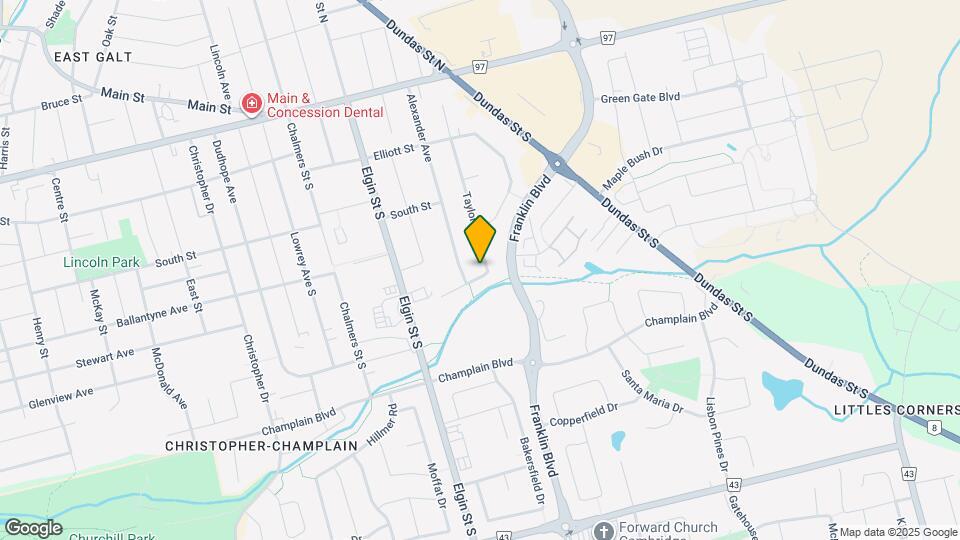 118 Taylor Ave Map and Location Details