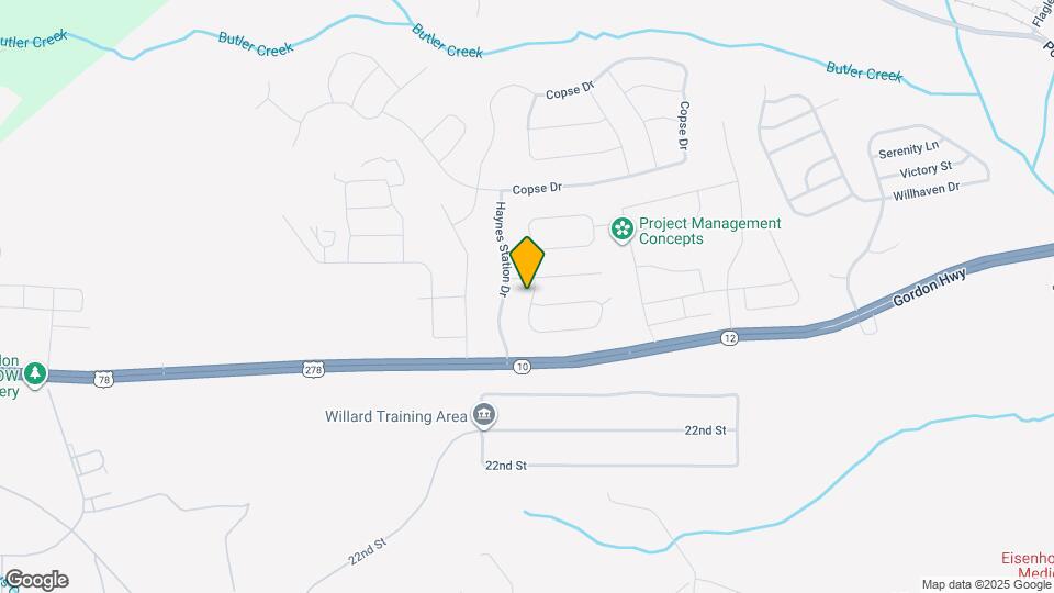 1007 Rosland Cir Map and Location Details