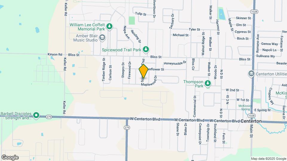 420 Spicewood Trail Map and Location Details
