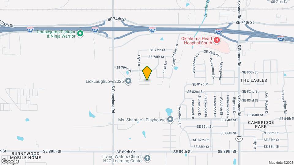 4525 SE 81st St Map and Location Details