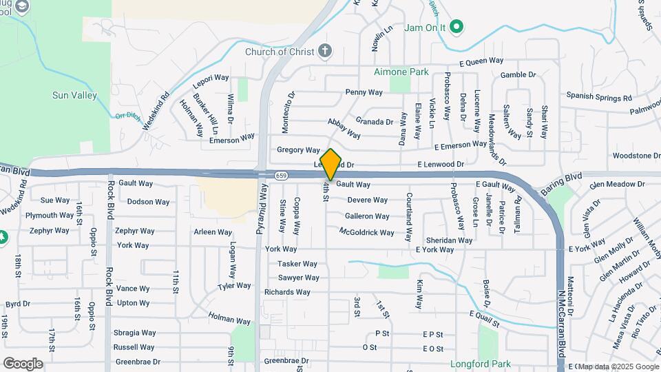 389 Gault Way Map and Location Details