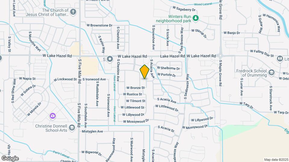 6495 S Mistyglen Ave Map and Location Details