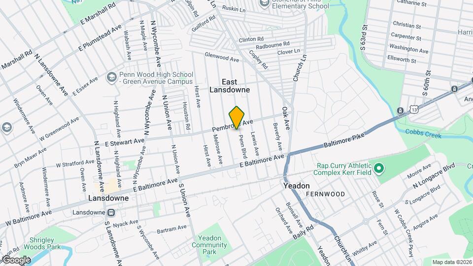62 Penn Blvd, Unit 1st Floor Map and Location Details