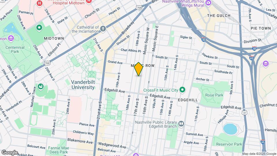 1021 17th Ave S Mapa y Detalles de la Ubicación