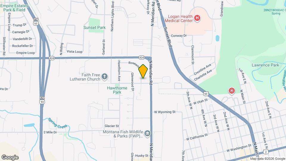 205 Rosewood Dr Map and Location Details