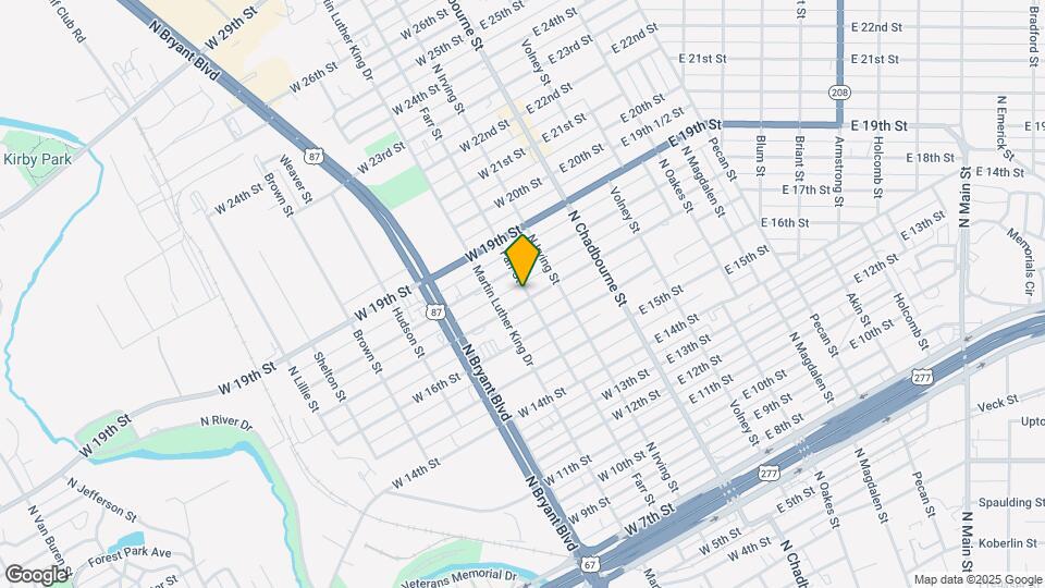 202 W 17th St Map and Location Details