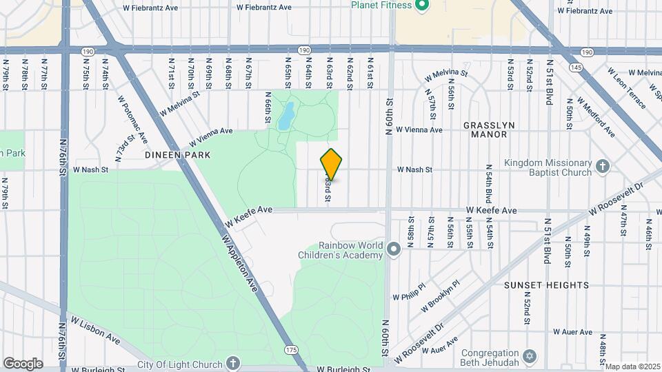 3600 N 63rd St, Unit 3600 Map and Location Details