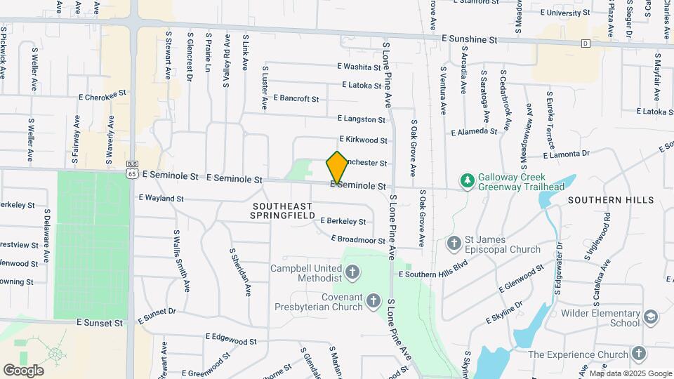 2340 E Seminole St Map and Location Details