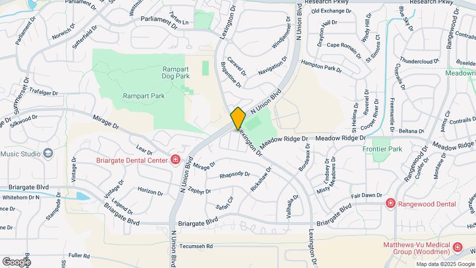 7985 Lexington Park Dr Map and Location Details