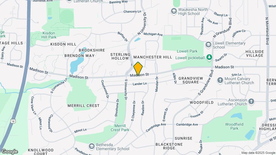 2513 Madison St Mapa y Detalles de la Ubicación