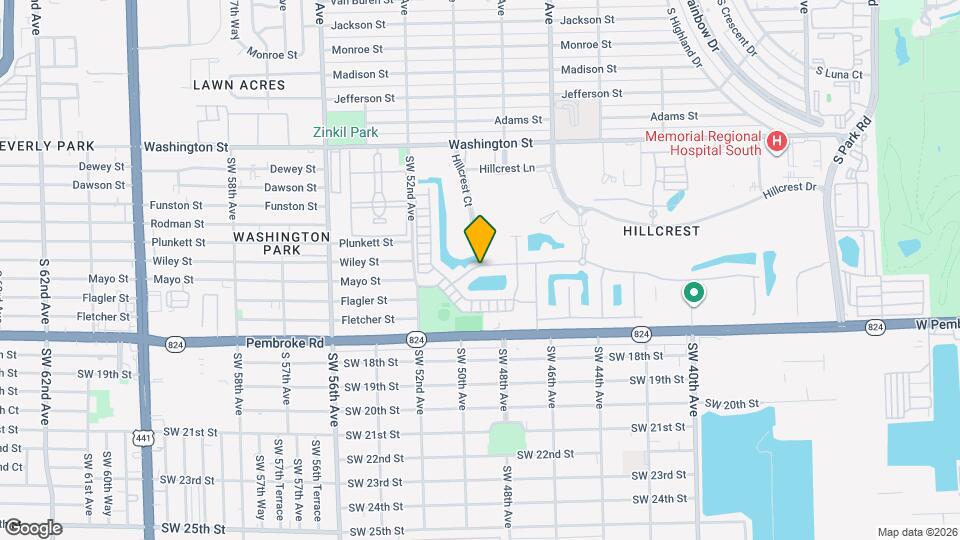 4984 Greenway Dr Map and Location Details