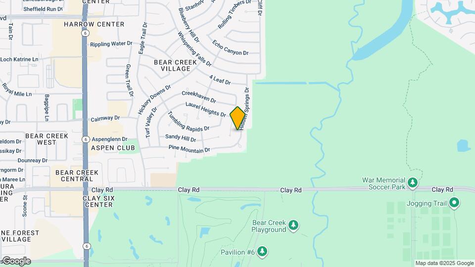 4515 Hidden Springs Dr Map and Location Details