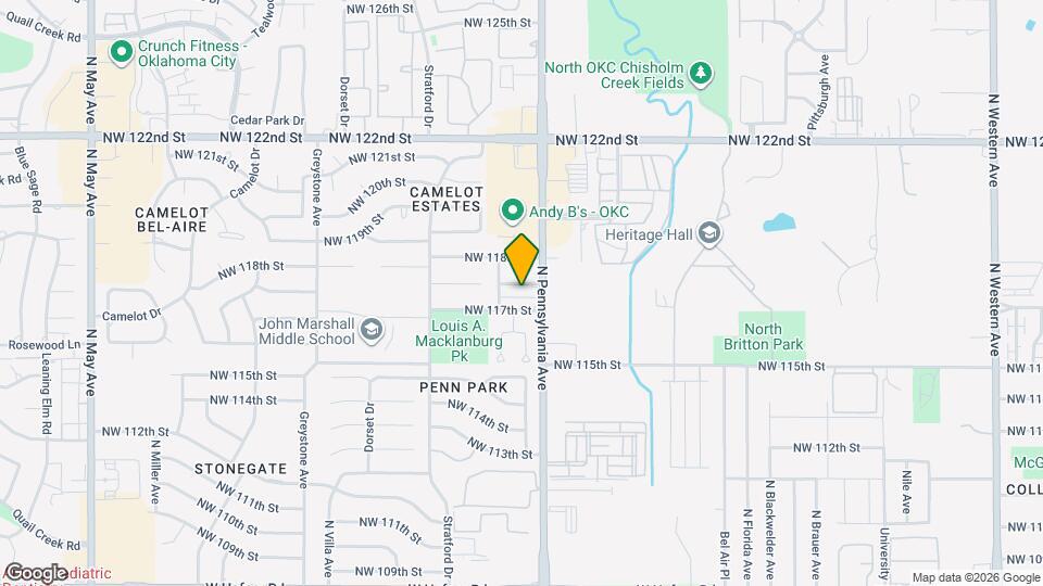 2116 NW 118th Terrace Map and Location Details