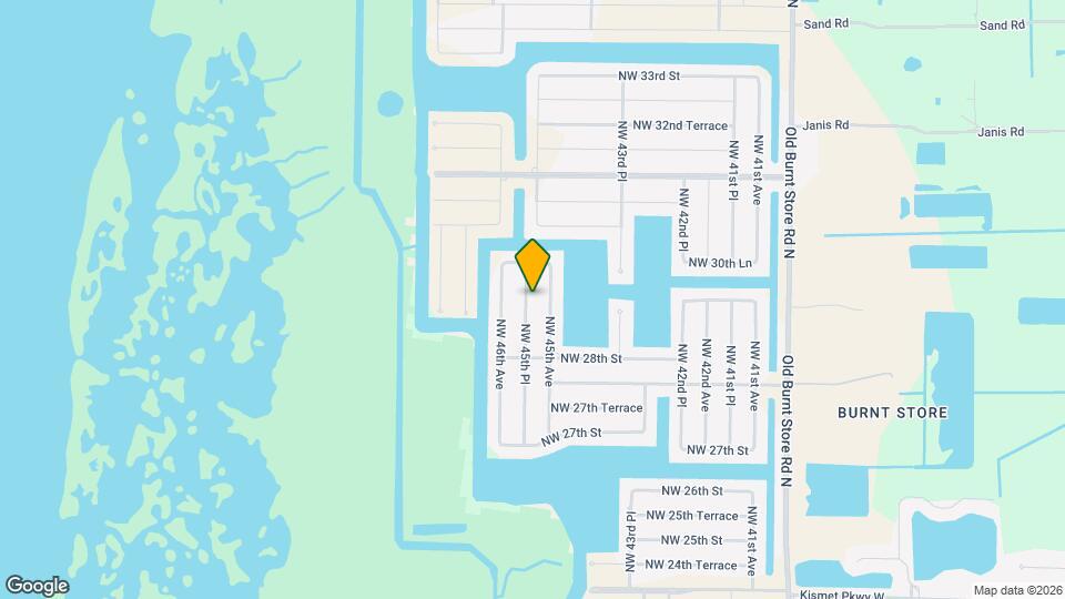 2833 NW 45th Pl Map and Location Details