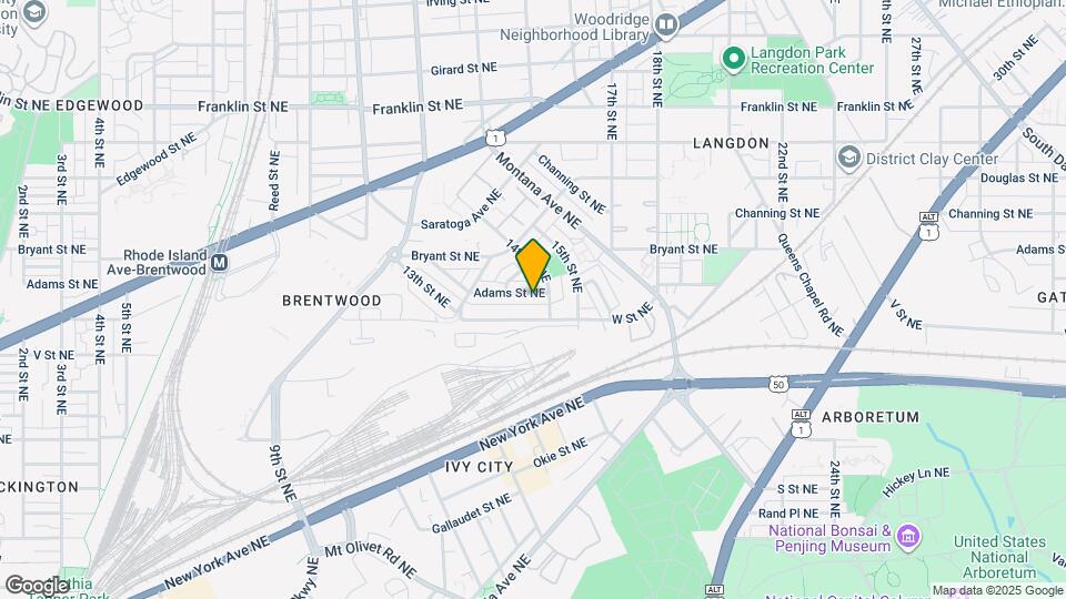 1373 Adams St NE Map and Location Details