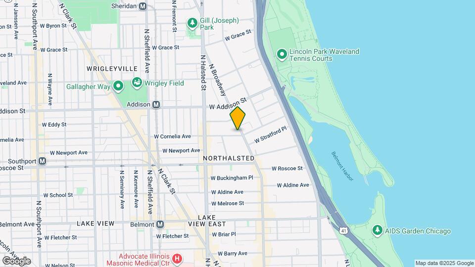 652 W Cornelia Ave, Unit #14 Map and Location Details