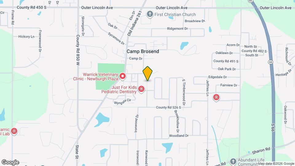 5086 Kenwood Ct Map and Location Details