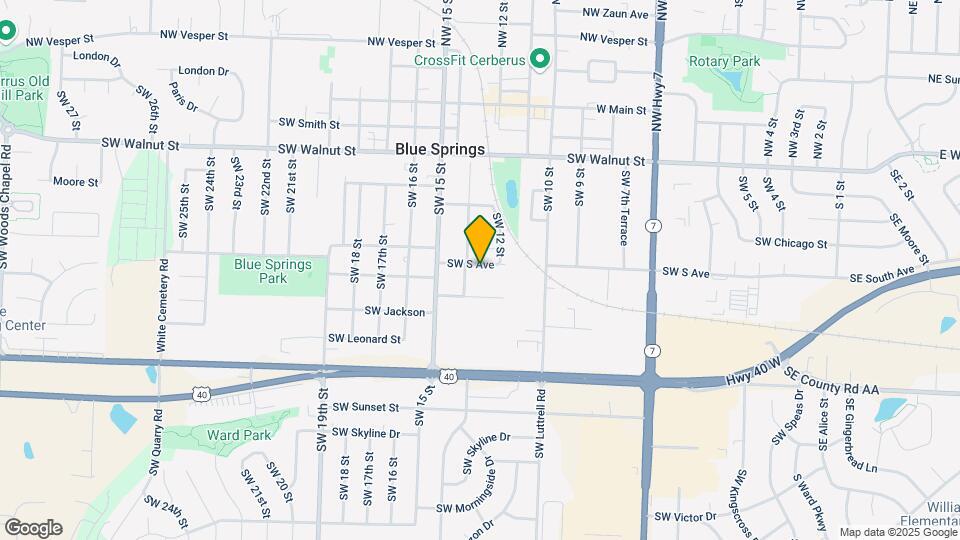 1208 SW South Ave Mapa y Detalles de la Ubicación
