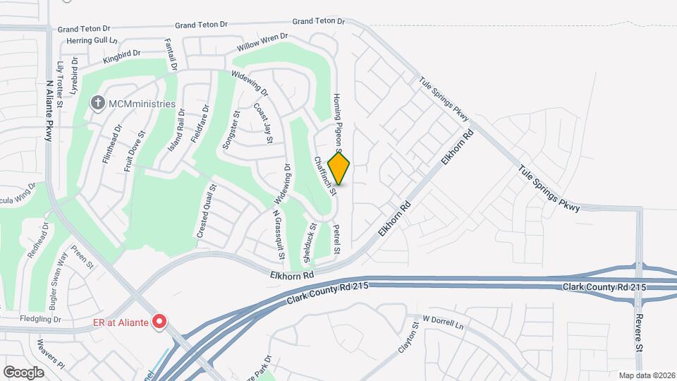 7516 Chaffinch St Map and Location Details