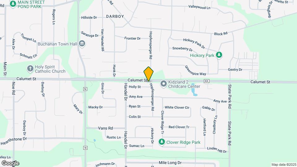N9689 Hopfensperger Rd, Unit W5528 Holly St Map and Location Details
