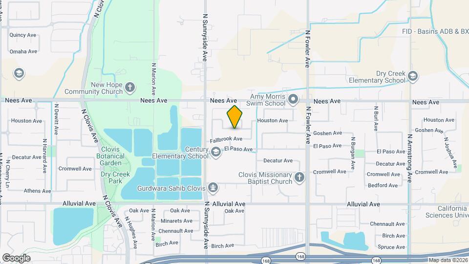 1502 Goshen Ave Map and Location Details