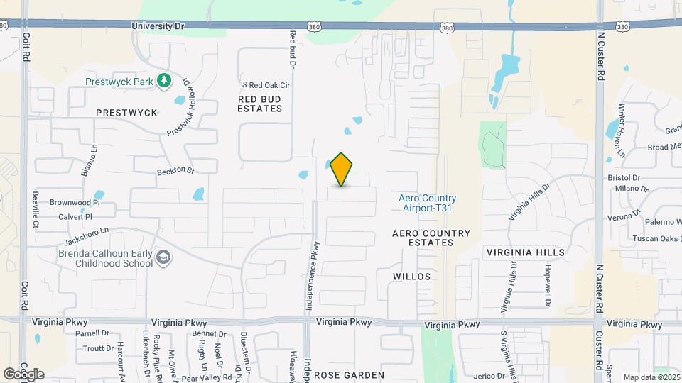 9909 Timber Wolf Ln Map and Location Details