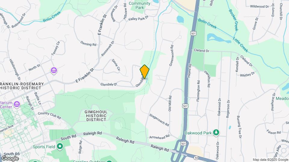 314 Glendale Dr, Unit #1 Map and Location Details