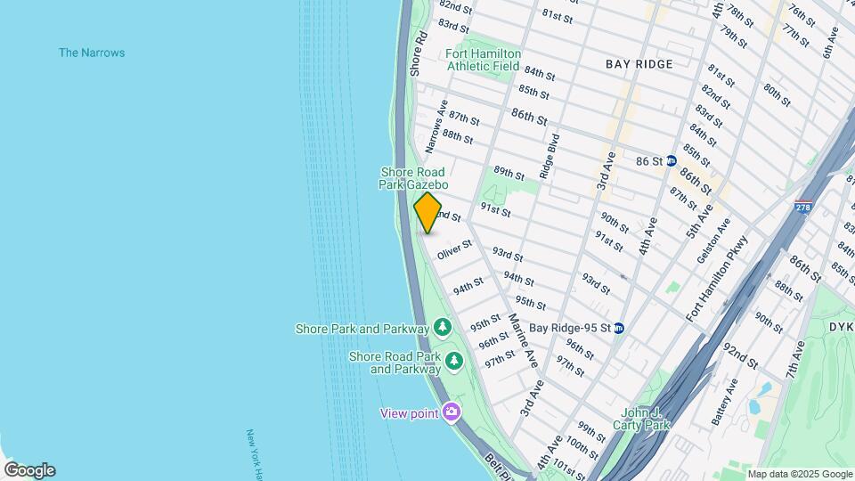 9229 Shore Rd Mapa y Detalles de la Ubicación
