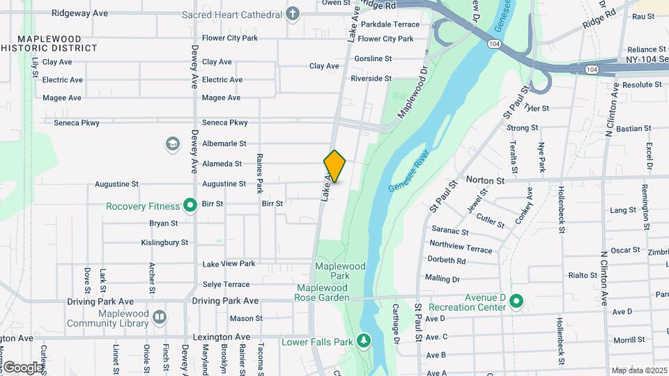 1108 Lake Ave Mapa y Detalles de la Ubicación