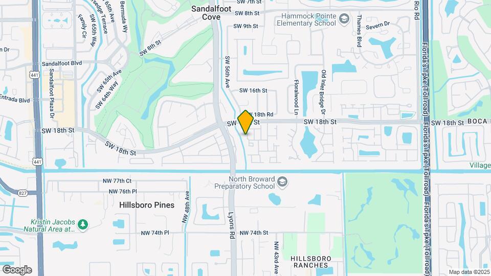 23341 SW 55th Way Map and Location Details