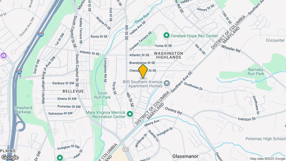 4232 6th St SE Map and Location Details