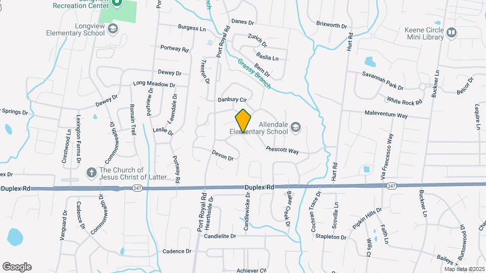 2101 Kenowick Ct Map and Location Details