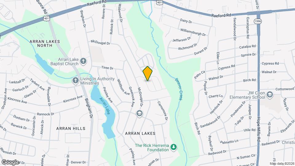 5717 Aftonshire Dr Map and Location Details