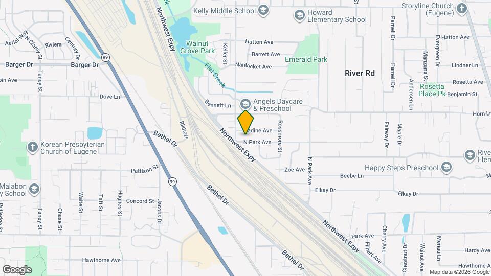 1179 N Park Ave Mapa y Detalles de la Ubicación