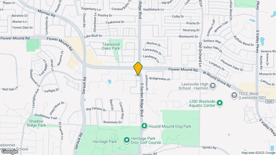 1804 Briaroaks Dr Map and Location Details