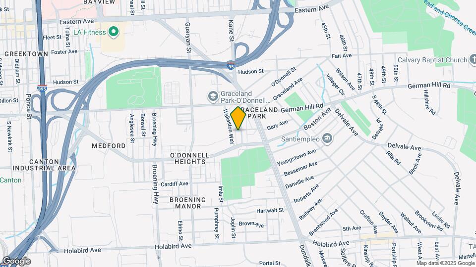 1204 Steelton Ave Map and Location Details