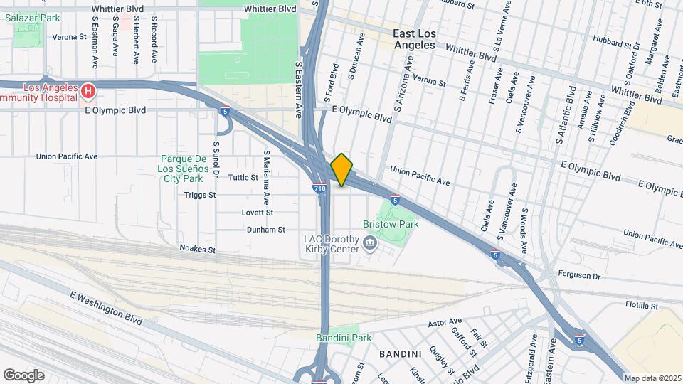 4573 Triggs St Map and Location Details