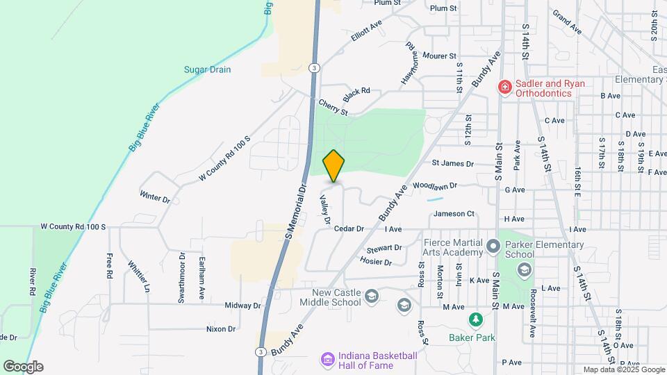 925 Castle Blvd Map and Location Details