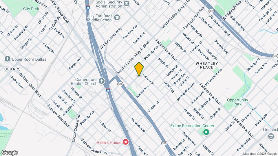 2416 Pennsylvania Ave Map and Location Details