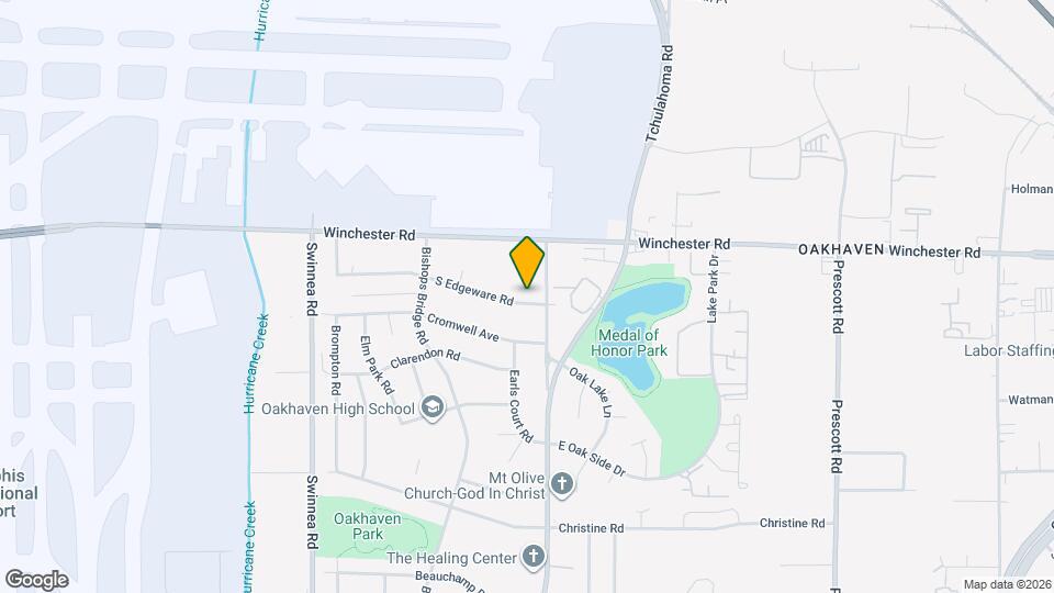 3236 S Edgeware Rd Map and Location Details