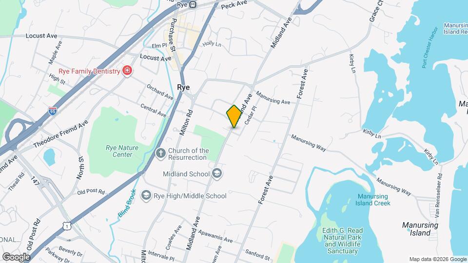 350 Midland Ave Map and Location Details