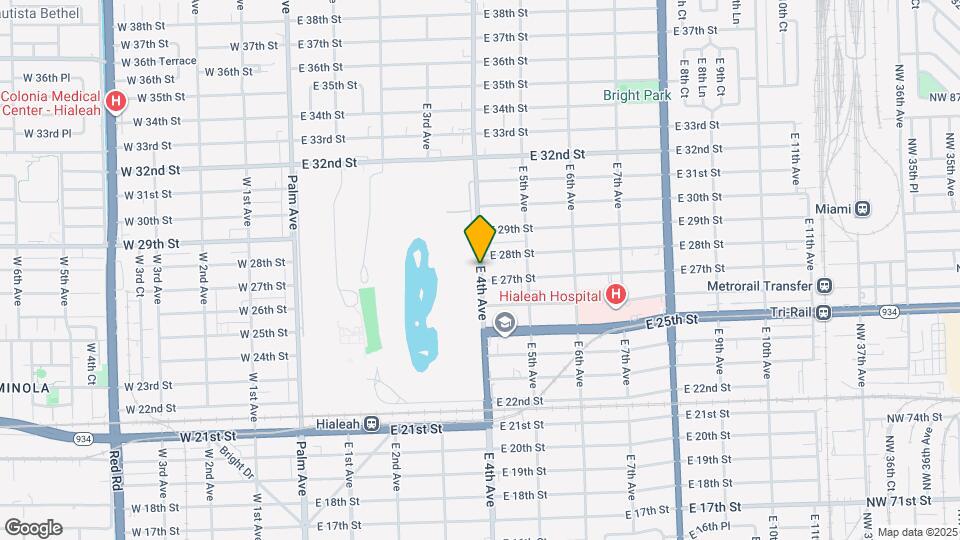 2306 E 4th Ave Map and Location Details