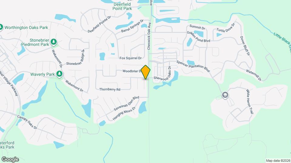 405 Cottage Cove Ct Map and Location Details