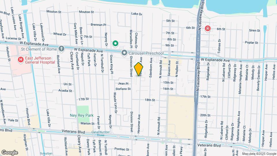 4022-4206 Hessmer Ave Map and Location Details